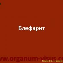 Голубев С.Ю. Инфекция в глазу и рядом (Golubev Sergey. Infection of the eye). Доклад на Интернет-конференции «Место фторхинолонов в профилактике и лечении глазных инфекций». Совместный проект портала Орган зрения organum-visus.com и Всероссийской образовательной программы для врачей "Интернет Сессия" internist.ru Круглый стол для терапевтов и офтальмологов, 17 декабря 2013г., г. Москва, Россия. При поддержке компании Dr.Reddy's
